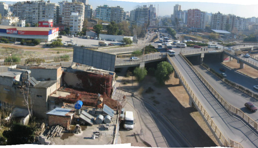 Adana Province Crossroads and Overpass Bridges