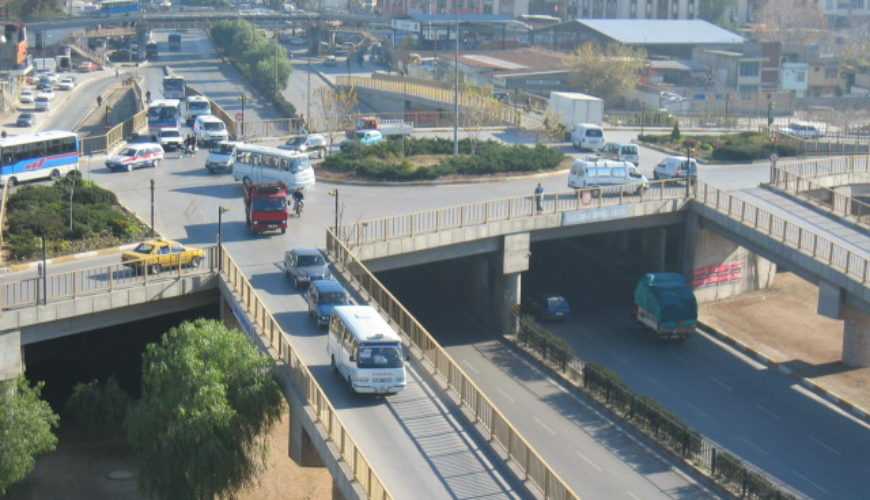 Adana Province Crossroads and Overpass Bridges