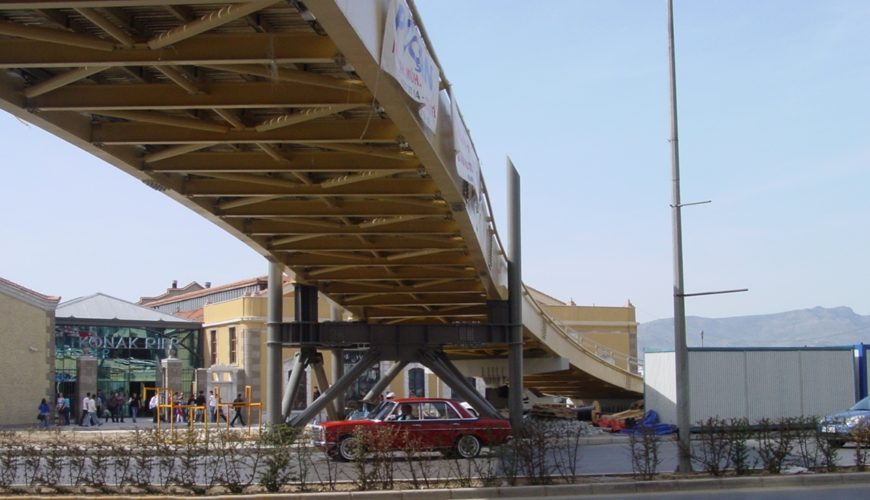 Steel Pedestrian Bridge Project in the scope of “Arrangement of Konak Pier Square”