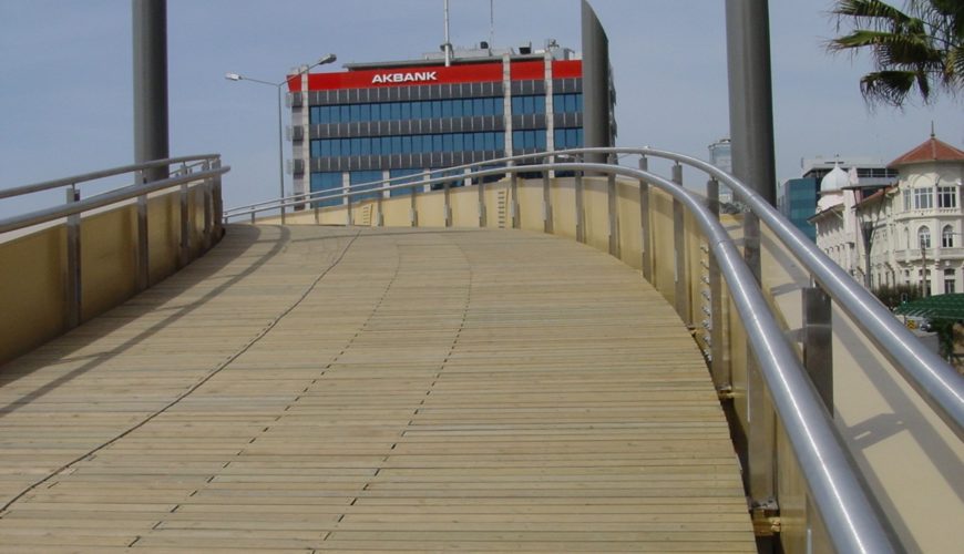 Steel Pedestrian Bridge Project in the scope of “Arrangement of Konak Pier Square”